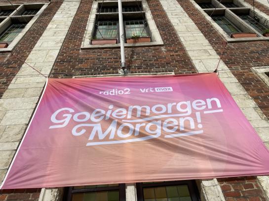 Goeiemorgen Morgen!-vlag