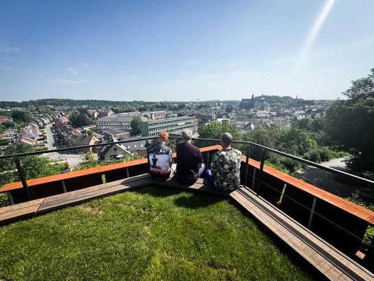 Uitkijkplatform stadsbastion citadel